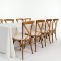 8X3 Rectangle Table With Linen
