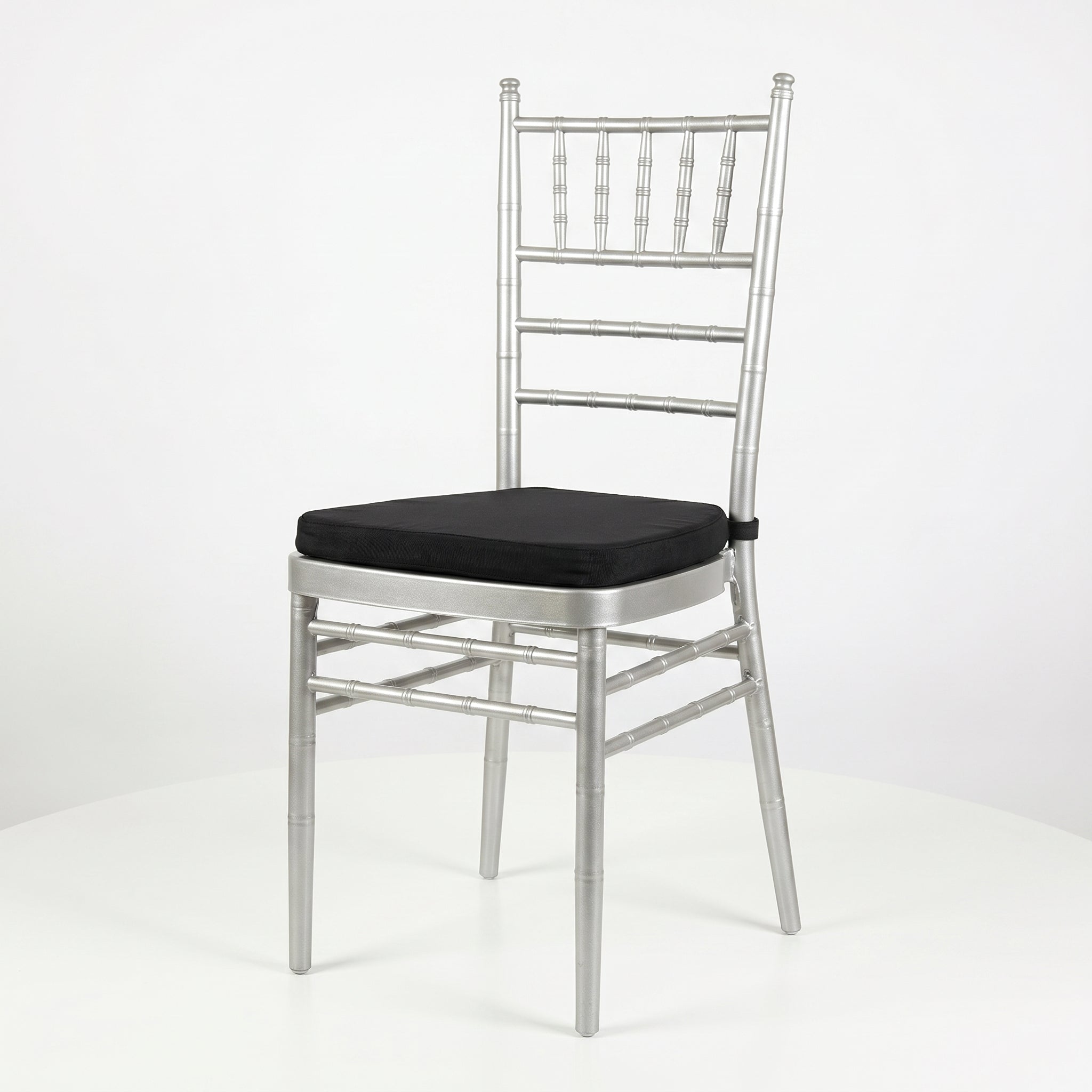 Silver Tiffany Chairs - White or Black Cushion Options